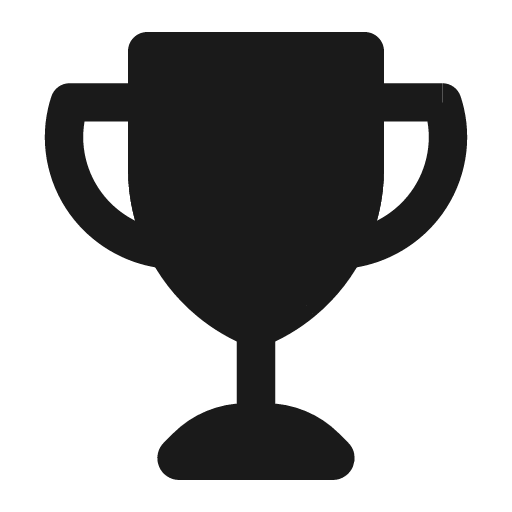 Trophy bold icon, bold style, from Glyphs