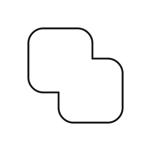 Union icon, line style, from Glyphs