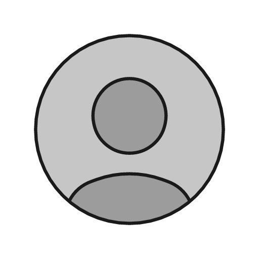 User circle duo icon, line style, from Glyphs