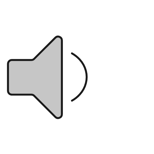 Volume 1 duo icon, line style, from Glyphs