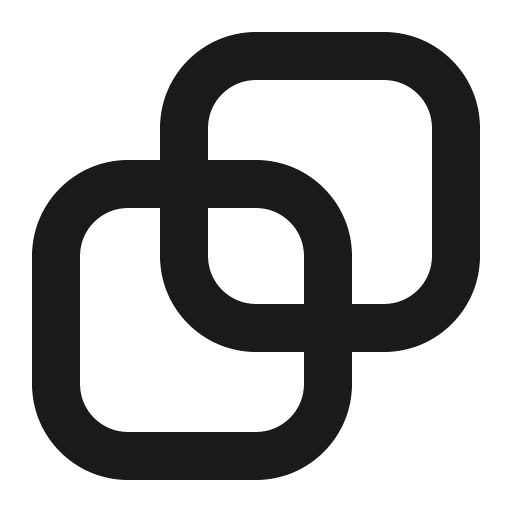 Copy transparent icon, solid style, from Gravity UI Icons