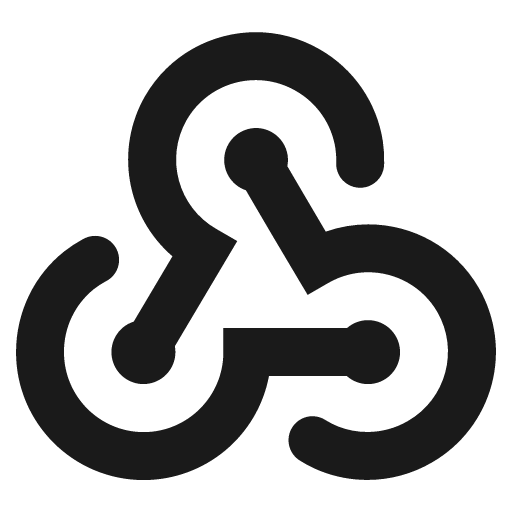 Logo webhook icon, solid style, from Gravity UI Icons