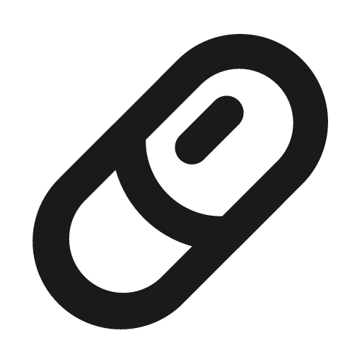 Pill icon, solid style, from Gravity UI Icons