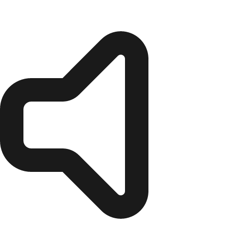 Volume off icon, solid style, from Gravity UI Icons