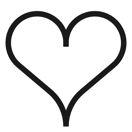 Heart icon, line style, from Guidance