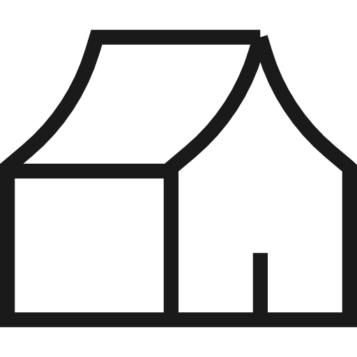 Home 2 icon, line style, from Guidance