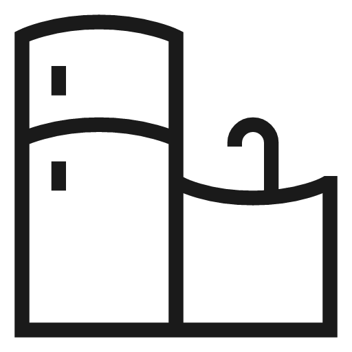 Kitchen icon, line style, from Guidance
