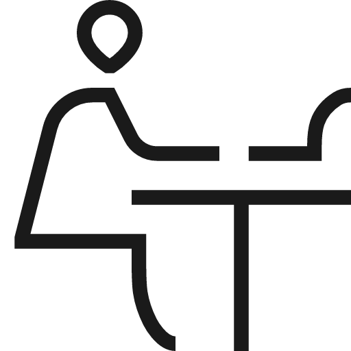 Office icon, line style, from Guidance