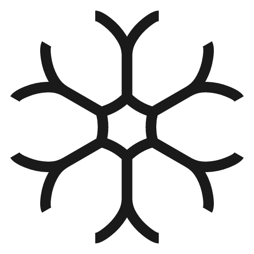 Refrigeration icon, line style, from Guidance