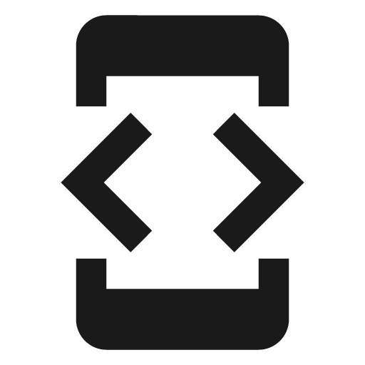 Baseline developer mode icon, solid style, from Google Material Icons