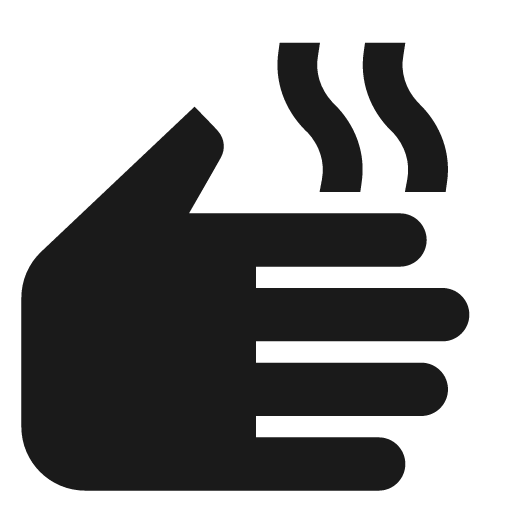 Baseline dry icon, solid style, from Google Material Icons