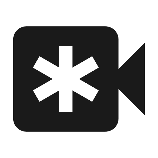 Baseline emergency recording icon, solid style, from Google Material Icons