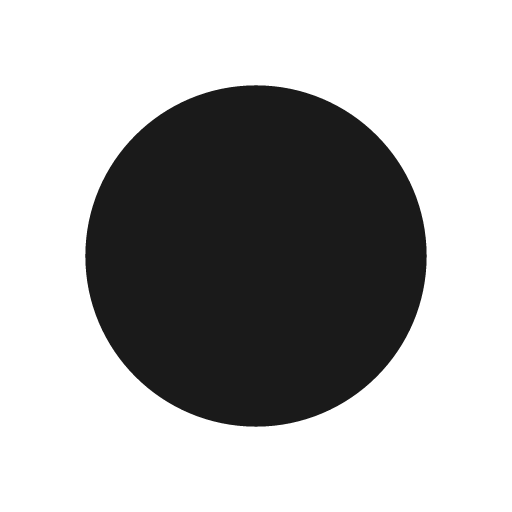 Baseline fiber manual record icon, solid style, from Google Material Icons