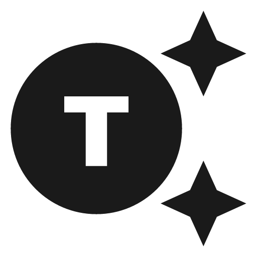 Baseline generating tokens icon, solid style, from Google Material Icons