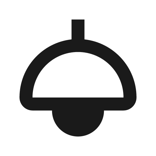 Baseline light icon, light style, from Google Material Icons