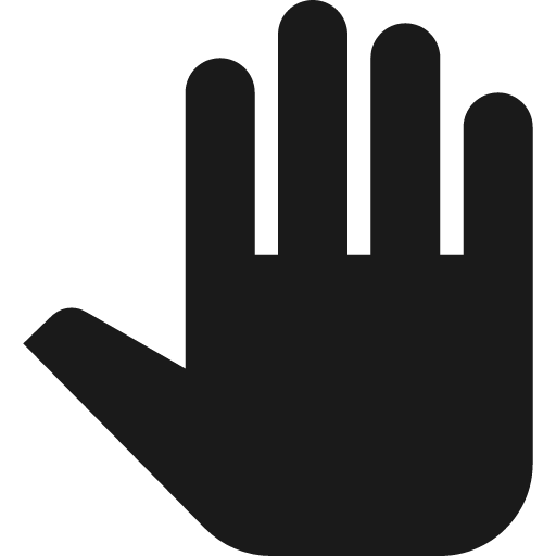 Baseline pan tool icon, solid style, from Google Material Icons