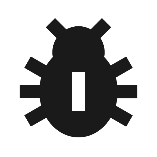 Baseline pest control icon, solid style, from Google Material Icons