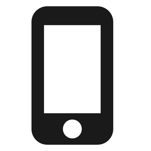 Baseline phone iphone icon, solid style, from Google Material Icons