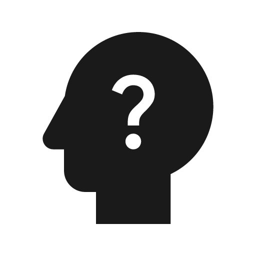 Baseline psychology alt icon, solid style, from Google Material Icons