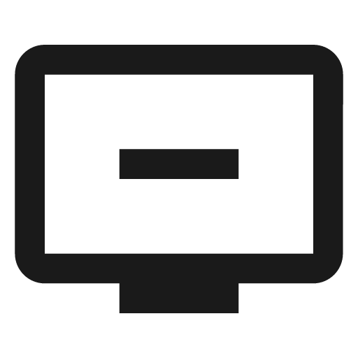 Baseline remove from queue icon, solid style, from Google Material Icons