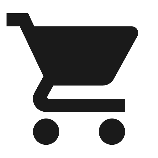 Baseline shopping cart icon, solid style, from Google Material Icons