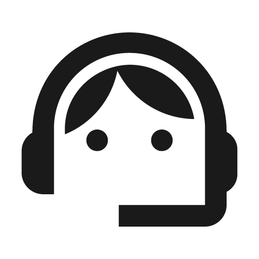 Baseline support agent icon, solid style, from Google Material Icons