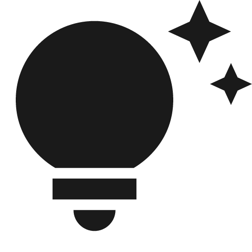 Baseline tips and updates icon, solid style, from Google Material Icons