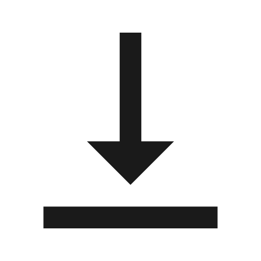 Baseline vertical align bottom icon, solid style, from Google Material Icons