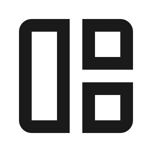 Outline auto awesome mosaic icon, solid style, from Google Material Icons