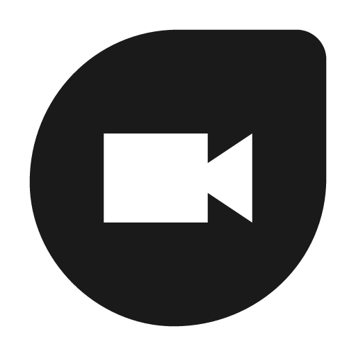 Outline duo icon, solid style, from Google Material Icons