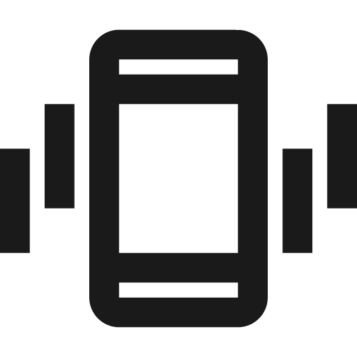 Outline edgesensor high icon, solid style, from Google Material Icons