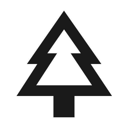 Outline park icon, solid style, from Google Material Icons