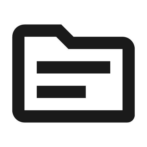 Outline topic icon, solid style, from Google Material Icons