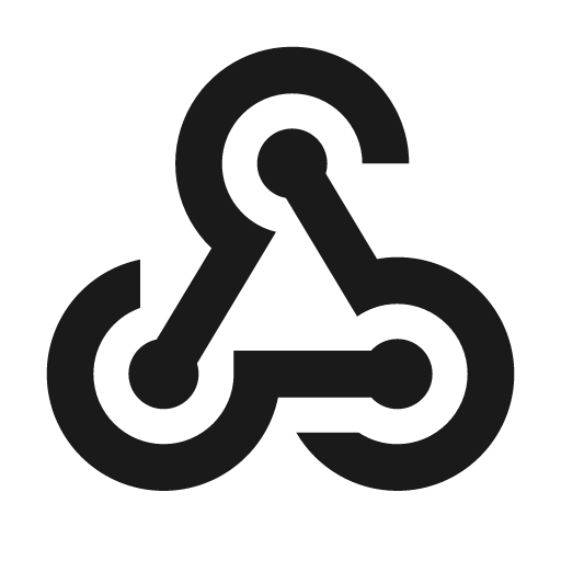 Outline webhook icon, solid style, from Google Material Icons