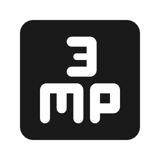Round 3mp icon, solid style, from Google Material Icons