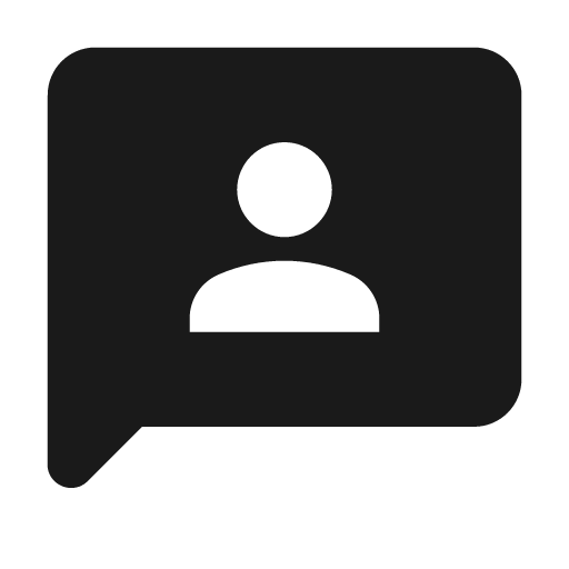 Round 3p icon, solid style, from Google Material Icons