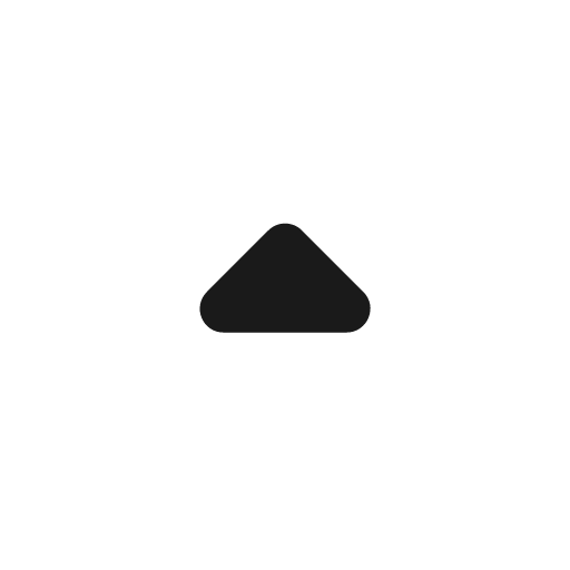 Round arrow drop up icon, solid style, from Google Material Icons
