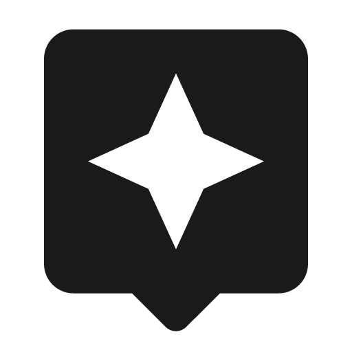 Round assistant icon, solid style, from Google Material Icons