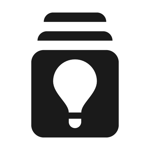 Round batch prediction icon, solid style, from Google Material Icons