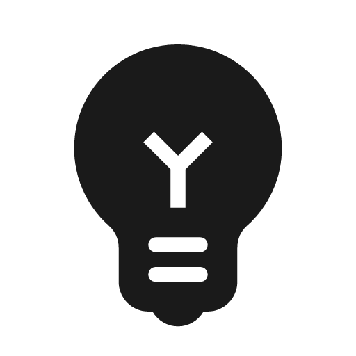 Round emoji objects icon, solid style, from Google Material Icons