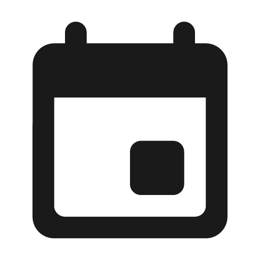 Round event icon, solid style, from Google Material Icons