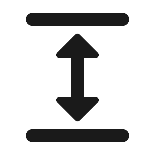 Round expand icon, solid style, from Google Material Icons