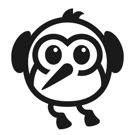 Round flutter dash icon, solid style, from Google Material Icons