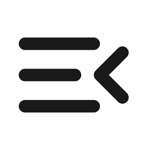 Round menu open icon, solid style, from Google Material Icons