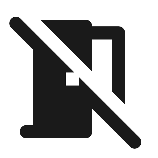 Round no meeting room icon, solid style, from Google Material Icons