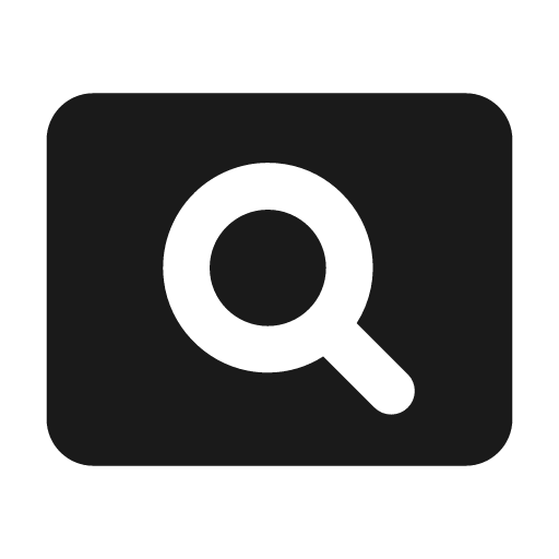 Round pageview icon, solid style, from Google Material Icons