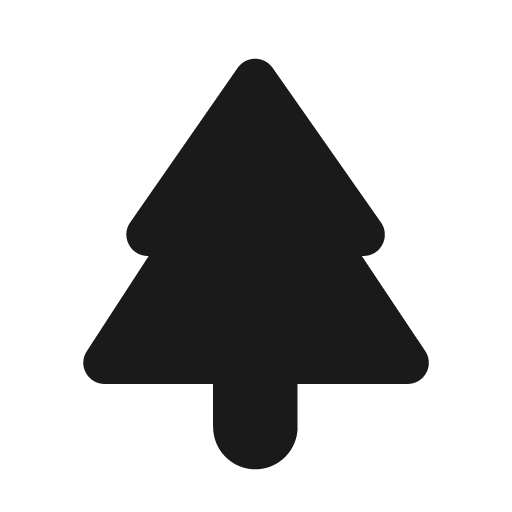 Round park icon, solid style, from Google Material Icons