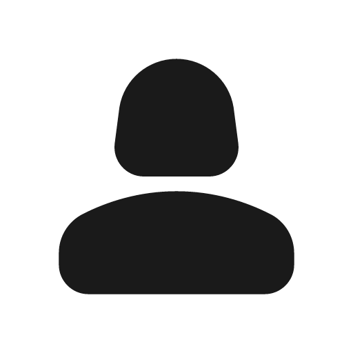 Round person 2 icon, solid style, from Google Material Icons