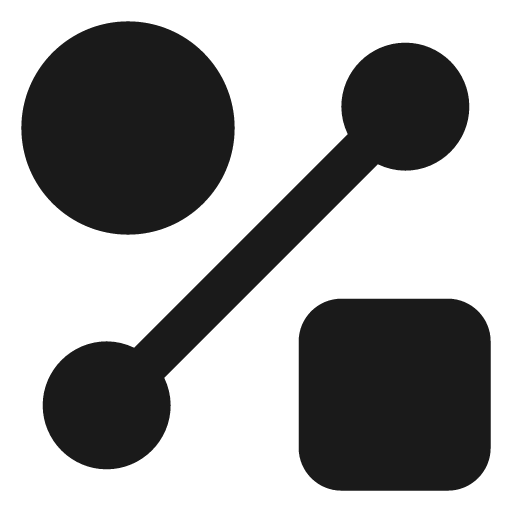 Round shape line icon, outline style, from Google Material Icons