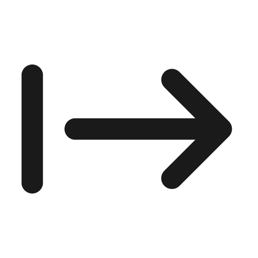 Round start icon, solid style, from Google Material Icons